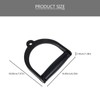 Mipcase 2Pcs Wear Resistant Workout Handles for Gym Cable Machines