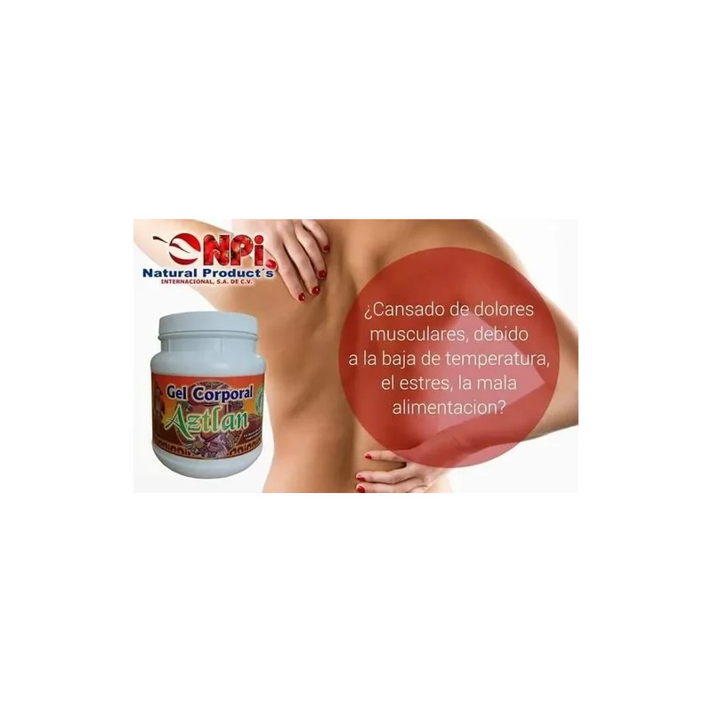 Gel Corporal Aztlan Bote 1.2 Kg