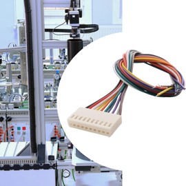 The Lord of the Tools 18Pcs Connector Electronic Wires Kit 2/3/4/5/6/7/8/9/10Pin Single End Plug Cable KF2510 30CM Length Wire Cables for Electrical Appliance