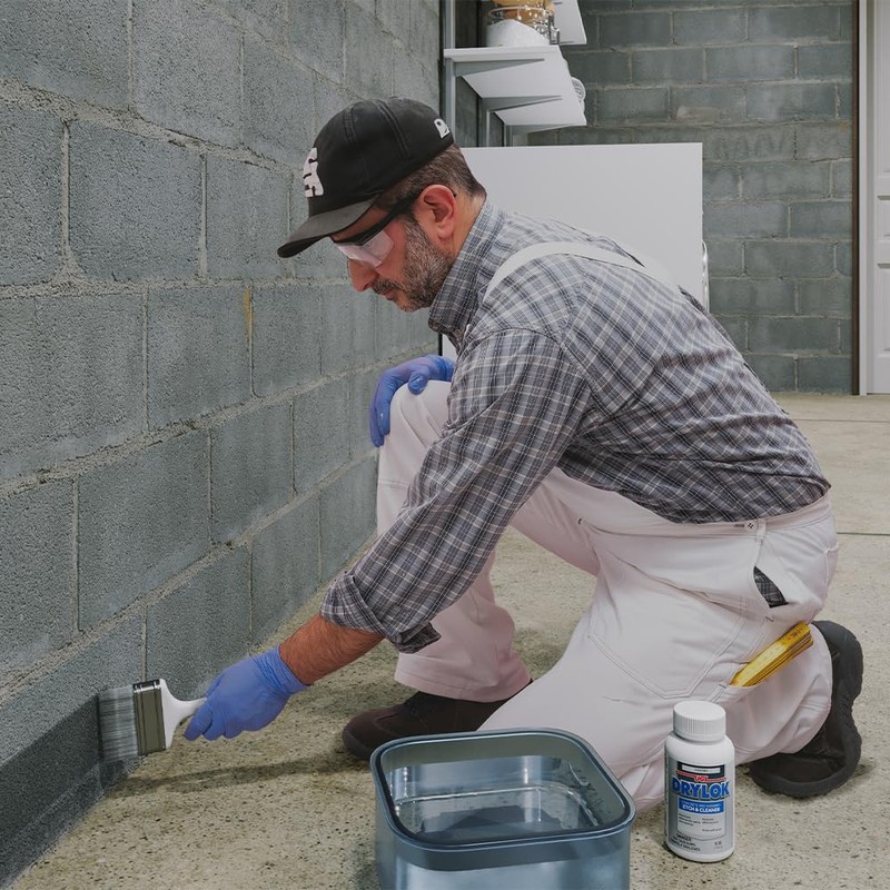 DRYLOK 01908 Masonry Etch, 12-Ounce, White