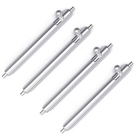 VintageTime Watches | 4 x Strap Pins Quick Release 1.5 mm Spring Bar Pins | Pack of 4 | Stainless Steel (18mm)