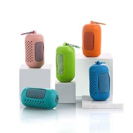 Portable sports towel summer cooling sports towel Sports towel green/ONE 2ea