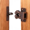 2Pcs Cabinet Latch, Double Roller Catch Latches Hardware for Cabinet