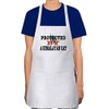 Makoroni - PROTECTED BY A HIMALAYAN CAT Cat Cats Apron