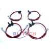 BLITECH STAINLESS STEEL HOSE BRAKE LINE Fit 88-91 HONDA CR-X/CRX