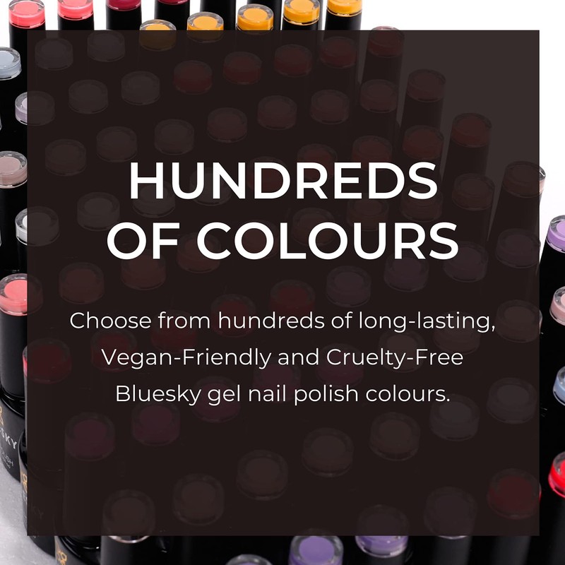 BLUESKY Bluesky Gel Nail Polish, Gothic Grape Neon11, Bright, Colour,