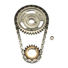 Cloyes C-3019MS Timing Set Tensioner Elimination Kit Incl. Cam Sprocket/Crank Sprocket/Timing Chain/Oil Galley Plug Timing Set