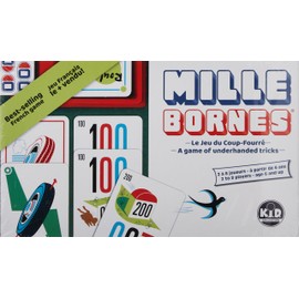 Dujardin Game Mille Bornes - The Classic Racing Game - Bilingual
