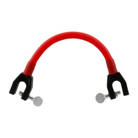 Tabanzhe Ski Tip Connector-Ski Training Aid Snowboard Accessories Downhill Durable Portable Skiing Equipment for Kids and Beginners(Red)