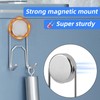 Stainless Steel Ice Scoop for Freezer with Magnetic Holder, Compatible