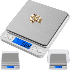 Ruhhy 19899 Digital Kitchen Scales Jewellery Scales Gold Precision Scales Digital Scales