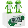 Rhythm 8RDA46RH03 Kero Clock 2 Alarm Clock, Digital Clock, White,
