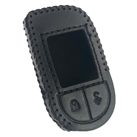 Tolxh #7756V Leather case 2 Way Remote Control 4706 5706 (Black) 7351V 7752V Quality Durable New Replacement Parts for Viper