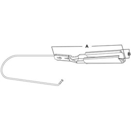Morris 28883 Wedge Clamp, 2/0-4/0 Cable