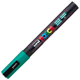 Uni-Ball Posca Fine Bullet Tip Marker - Emerald Green