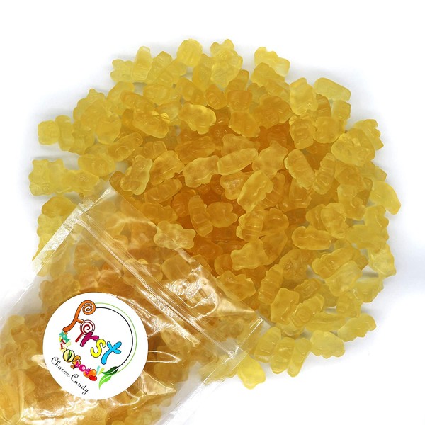 FirstChoiceCandy Gummy Bears (White Pineapple, 1 LB)