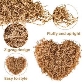 Crinkle Cut Paper Shred Filler Shredded Paper for Gift Box Crinkle Paper Metallic Shredded Crinkle Cut Paper Easter Grass Tissue Paper for Wedding Birthday 250