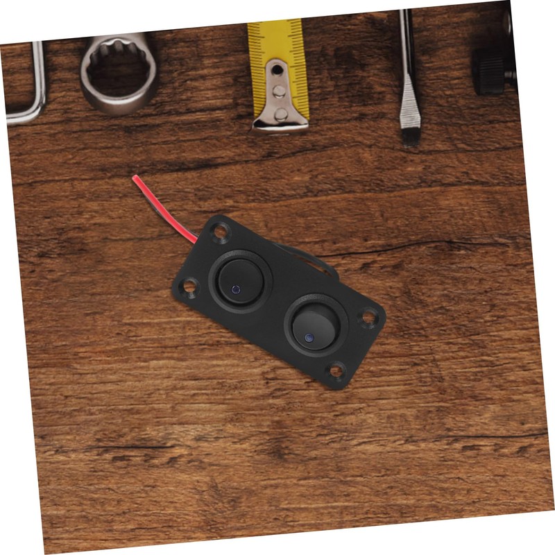 FUNOMOCYA Gang Toggle Switch Panel for Vehicle Easy to Install