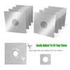 Stove Burner Covers,0.3 MM Double Thickness,8 Pack,Gas Stove Burner Liners,Non-stick