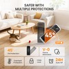 Space Heater for Bedroom, Smart Electric Heater with WiFi and