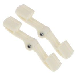 Totority 2pcs Bed Canopy Stabilizer Clips Foldable Plastic Net Fixators for Secure Bedroom Camping Balcony Use Easy to Use Small Retainers for Reliable Netting