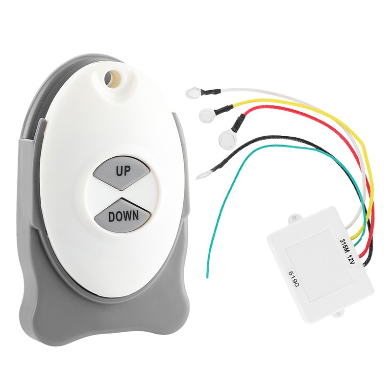 12V Anchor Windlass Wireless Switch Receiver Waterproof Sail Trim Controller