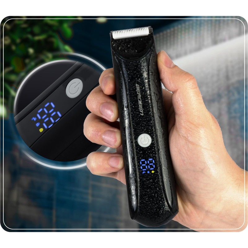 Berdsen Men's Electric Beard Trimmer with 4 Comb Attachments 3-12