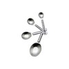 Thunder Group Stainless Steel Measuring Spoon Set