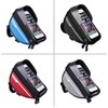 B-Soul Waterproof Cycle Frame Bag with Touch Screen - Color: