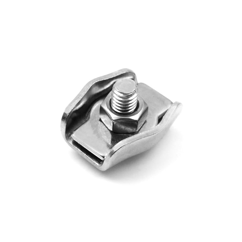 Design61 10 x Simplex Clamps Simplex Rope Clamps 4 mm