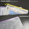 A4 Plastic Zip Folders - 24 PCS Zipper File Bags