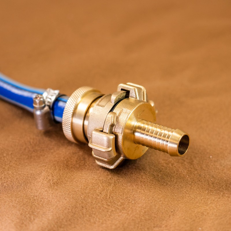 Poppstar Brass Quick Coupling 1/2 Inch Nozzle (System Geka Coupling