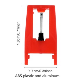 CLKE Record Player Needle, Diamond Stylus Replacement Turntable Needle, Diamond Tip Needle for Turntables Crosley Ion Jensen Bush Teac Victrola Pyle Vinyl Record, LP Player