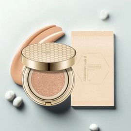 Anjumain CNP Tea & Park Propolis Ampoule in Mat Cushion 15g + Refill 15g, No. 23 Natural Beige × 1 / CNP차앤박 프로폴리스 앰플 인 매트쿠션 15g + 리필 15g, 23호 내추럴 베이지 × 1개