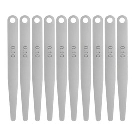 Laroal Feeler Gauge 0.1mm Thickness Gauge Steel Metric Gap Measuring Tool Single Precision Measurement Tool