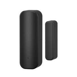 Sone Smart One Türsensor Alarm, Fenstersensor Drahtloser.WiFi schwarz Smart Life/Tuya App kompatibel mit Alexa/Google Home