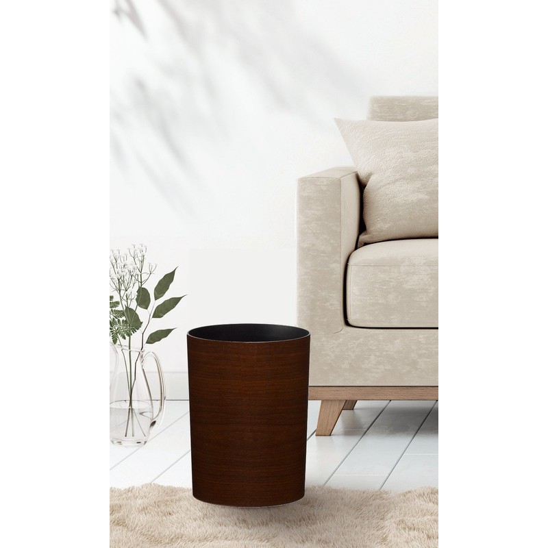 Asvel Ruclaire Collection Woodgrain Dust Bin M, 0.3 ft3 (8.2
