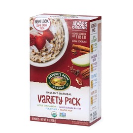 Nature's Path, Organic Instant Oatmeal, Variety Pack, 8 Ct, 14 Ounces