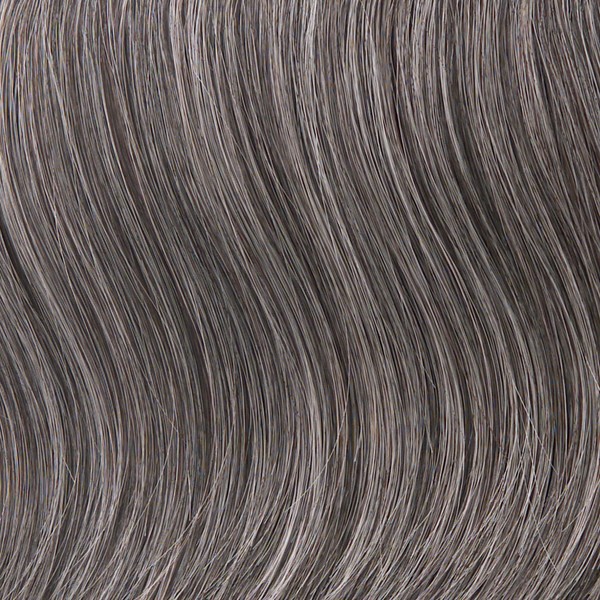 Twist Classic Color Salt-n-Pepper - Toni Brattin Hairpieces Hair Wrap Playful Volume 3.5" Length Around Ponytail Changelite 100% Heat Friendly Synthetic Fun Bun Envoltura de cabello