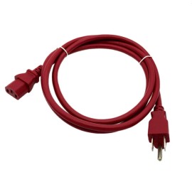 Kentek 6' Red Power Cable for PIONEER CDJ-2000NXS2 PRO-DJ AUDIO SYSTEM