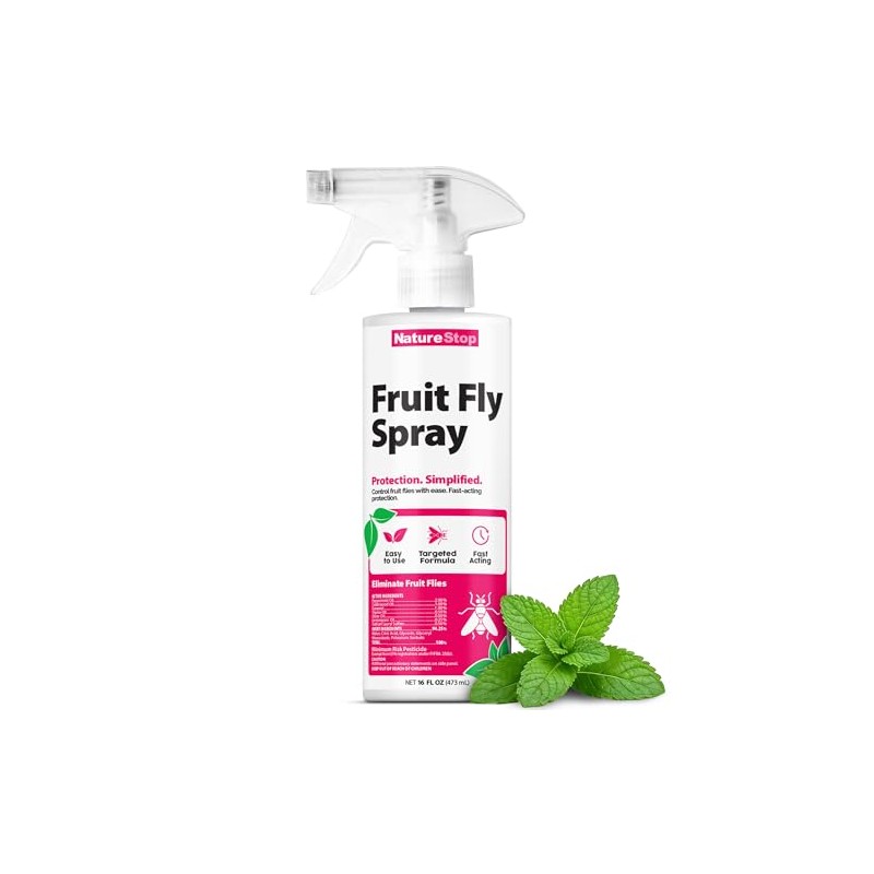 Fruit Fly Spray, Fast-Acting Fruit Fly Killer for Kitchens &