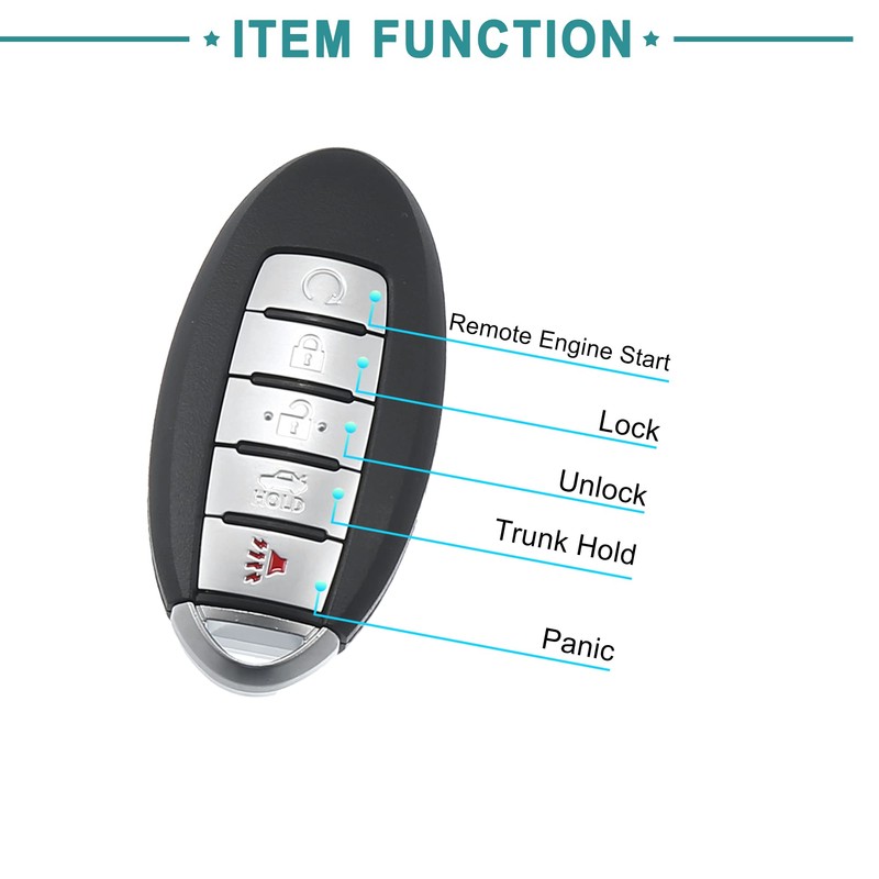 ACROPIX Car Keyless Entry Remote Key Fob Fit for Nissan