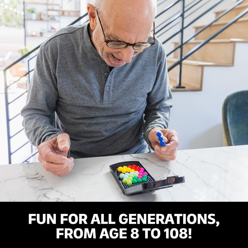 Educational Insights Kanoodle Genius - 3D Brain Teaser Puzzles, Single