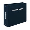 Carstens 4-Inch Heavy Duty Round Ring Binder for Treatment Administration