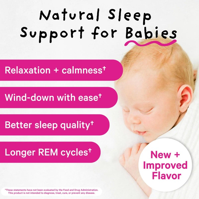 Gotas Para Dormir Pink Stork Baby Sin Melatonina 1 Oz