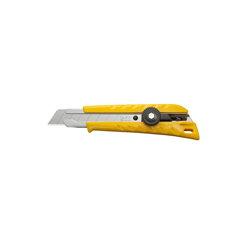 OLFA 18mm Heavy-Duty Utility Knife (L-1) - Multi-Purpose Custom Cutting