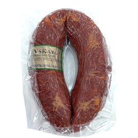 Gaiser's Dry Salami Nevskaya Ring 1 Lb - Savory And Artisanal Salami With A Crispy Dry Ring, Ideal For Gourmet Snacking And Culinary Delights