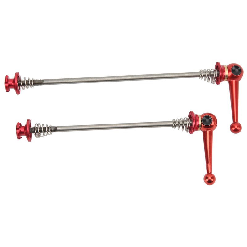 CANSUCC 2pcs Bicycle Wheel Skewer Aluminum Alloy Quick Release Titanium