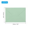 PATIKIL 5x7 Envelopes, 100Pcs A7 Size Gummed V Flap Invitation