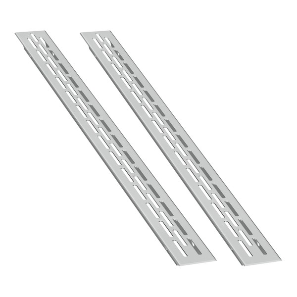 sossai® Alucratis Slim Aluminium Ventilation Grille (Pack of 2) |
